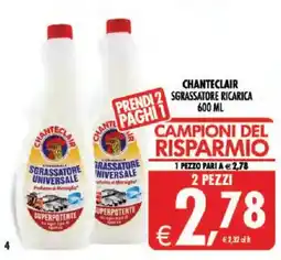 Deco Superstore Chanteclair sgrassatore universale offerta