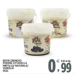 Interspar Kefir cremoso Podere Cittadella offerta
