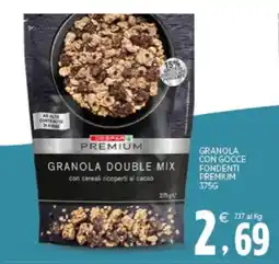 Interspar Despar Premium Granola Double Mix offerta