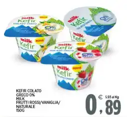 Interspar milk Kefir Colato Greco offerta