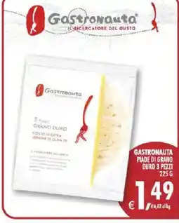 Deco Superstore Gastronauta piade di grano duro offerta