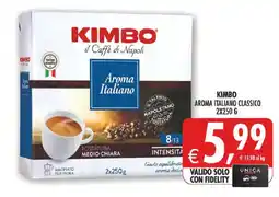 Deco Superstore Kimbo Aroma Italiano Classico offerta