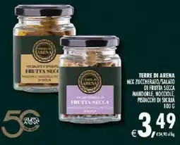 Deco Superstore Terre di Arena mix zuccherato/salato di frutta secca offerta