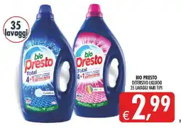 Deco Superstore Bio Presto Detersivo Liquido offerta