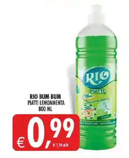 Deco Superstore Rio bum bum piatti lemonmenta offerta