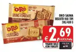 Deco Superstore Oro biscotti vari tipi offerta