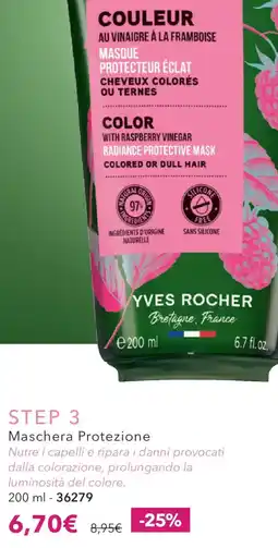 Yves Rocher Maschera Protezione Yves Rocher offerta