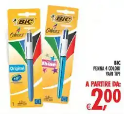 Deco Superstore BIC penna 4 colori offerta