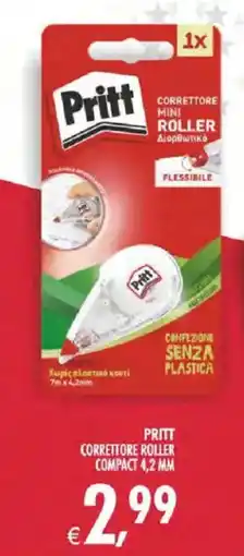 Deco Superstore Pritt correttore roller compact 4,2 mm offerta