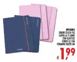 Deco Superstore Mitama cartella 3 lembi offerta