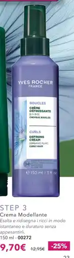 Yves Rocher Crema Modellante offerta