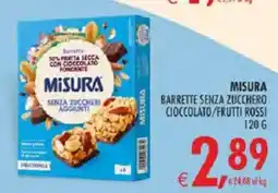 Deco Superstore Misura barrette senza zucchero cioccolato/frutti rossi offerta