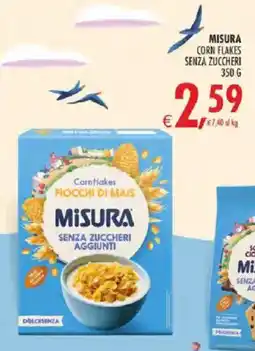 Deco Superstore Misura corn flakes senza zuccheri offerta