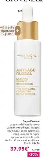 Yves Rocher Yves Rocher Anti-Ãge Global Supra Essence offerta