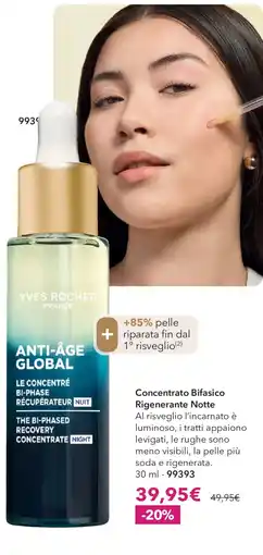 Yves Rocher Yves Rocher anti-âge global offerta