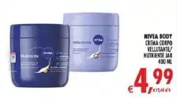 Deco Superstore Nivea crema corpo vellutante/nutriente jar offerta