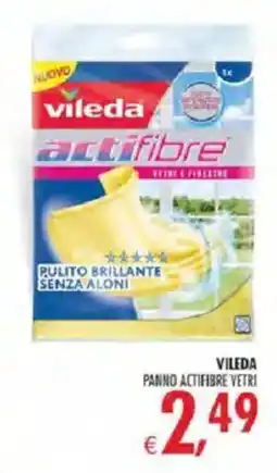 Deco Superstore Vileda panno actifibre vetri offerta