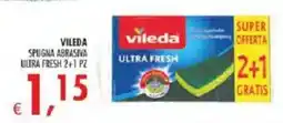 Deco Superstore Vileda spugna abrasiva ultra fresh offerta