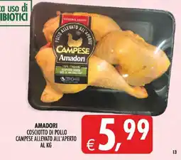 Deco Superstore Coscio di pollo Campese allevato all'aperto offerta