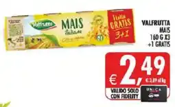 Deco Superstore Valfrutta Mais italiano offerta