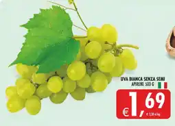 Deco Superstore Uva bianca senza semi Apirene offerta