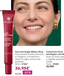 Yves Rocher Siero Anti-Rughe Effetto Lifting offerta