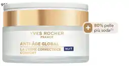 Yves Rocher Yves Rocher Anti-Âge Global La Crème Correctrice Confort Nuit offerta