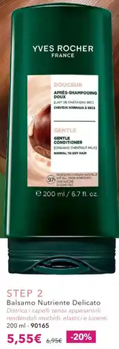 Yves Rocher Balsamo Nutriente Delicato offerta