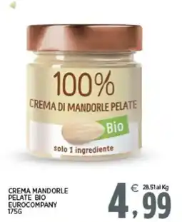Interspar Crema mandorle pelate bio Eurocompany offerta