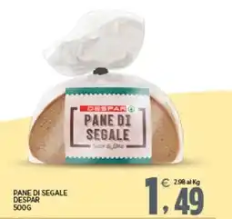 Interspar Pane di segale Despar offerta
