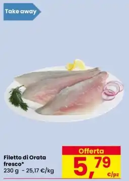 Despar Filetto di Orata fresco* offerta