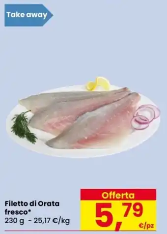 Filetto di Orata fresco*