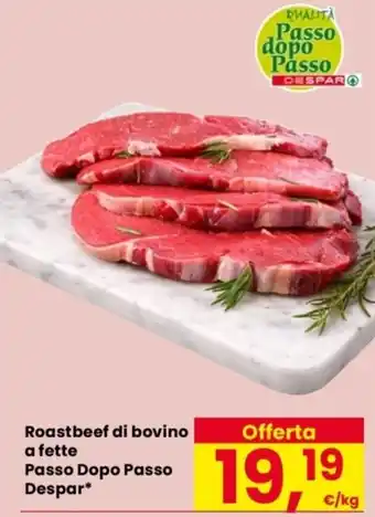 Roastbeef di bovino Passo Dopo Passo Despar*