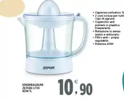 Interspar Spremiagrumi ZEPHIR offerta