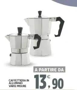 Interspar Caffettiera in alluminio offerta