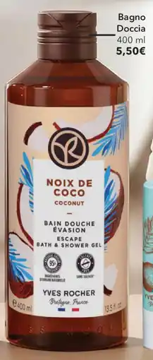 Yves Rocher Noix de Coco Coconut Bath & Shower Gel offerta