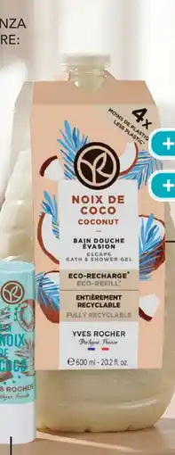 Yves Rocher Noix de Coco Coconut Bath & Shower Gel offerta