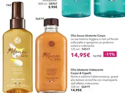 Yves Rocher Olio Secco Idratante Corpo Monoï de Tahiti offerta