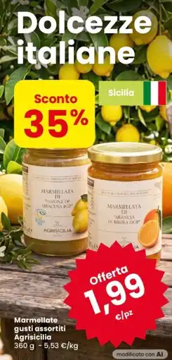 Despar Marmellate gusti assortiti Agrisicilia offerta