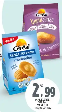 Interspar Madeleine Cereal offerta