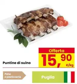 Despar Puntine di suino offerta