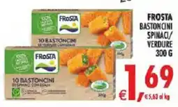 Deco Superstore Frosta bastoncini spinaci/verdure offerta