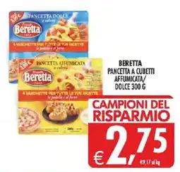 Deco Superstore Beretta pancetta a cubetti affumicata/dolce offerta