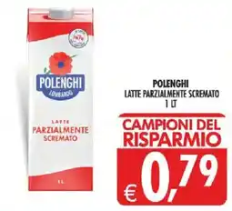 Deco Superstore Polenghi latte parzialmente scremato offerta