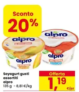 Despar Soyagurt gusti assortiti alpro offerta
