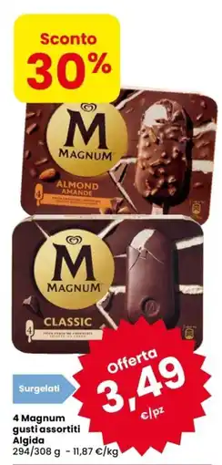 Despar 4 Magnum gusti assortiti offerta