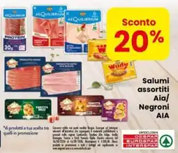 Despar Salumi assortiti Aia/Negroni AIA offerta