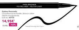 Yves Rocher Yves Rocher eyeliner pennarello offerta