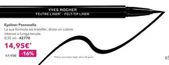 Yves Rocher Yves Rocher eyeliner pennarello offerta
