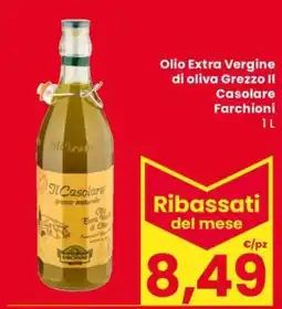 Despar Olio Extra Vergine di oliva Grezzo Il Casolare Farchioni offerta